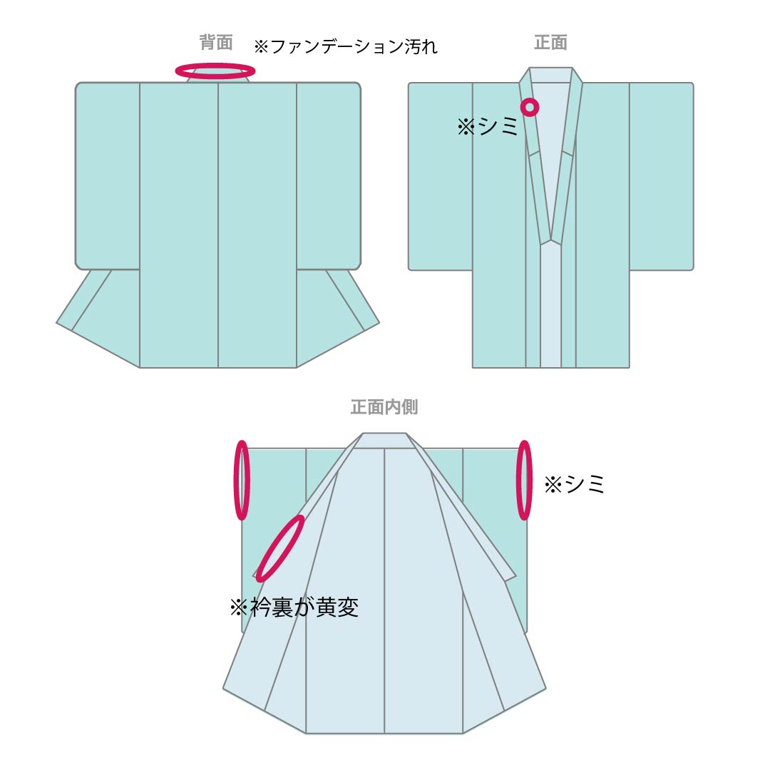 夏物 ポリエステル 小紋 身丈159.5cm 裄丈64cm 曙色(あけぼのいろ) 点 線 洗える着物 絽 Bランク ピンク系 1132002464313