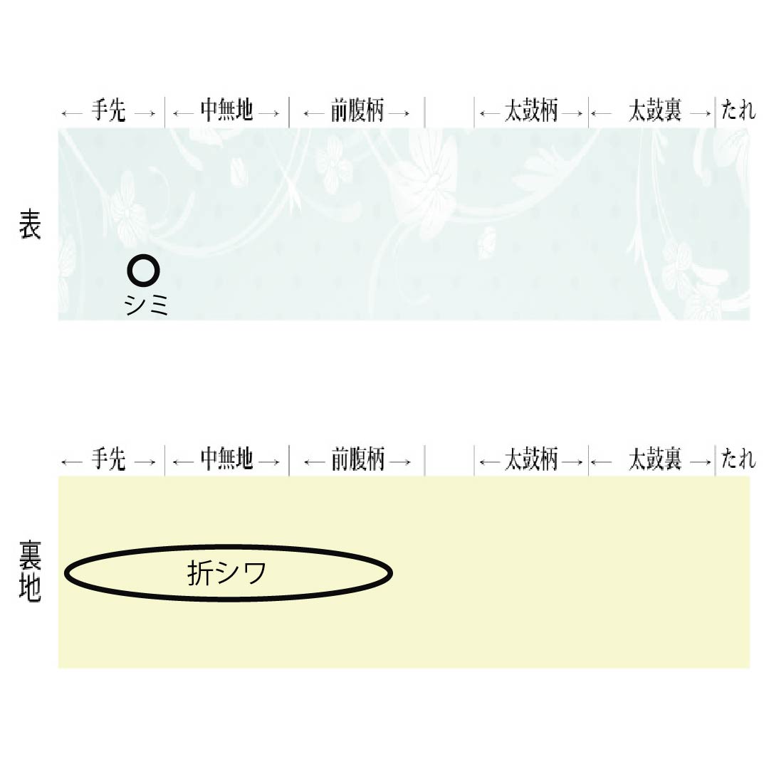 袋帯 正絹 麦藁色(むぎわらいろ) 染め帯 帯丈464cm Aランク 全通 セミフォーマル ベージュ系 1123014943425