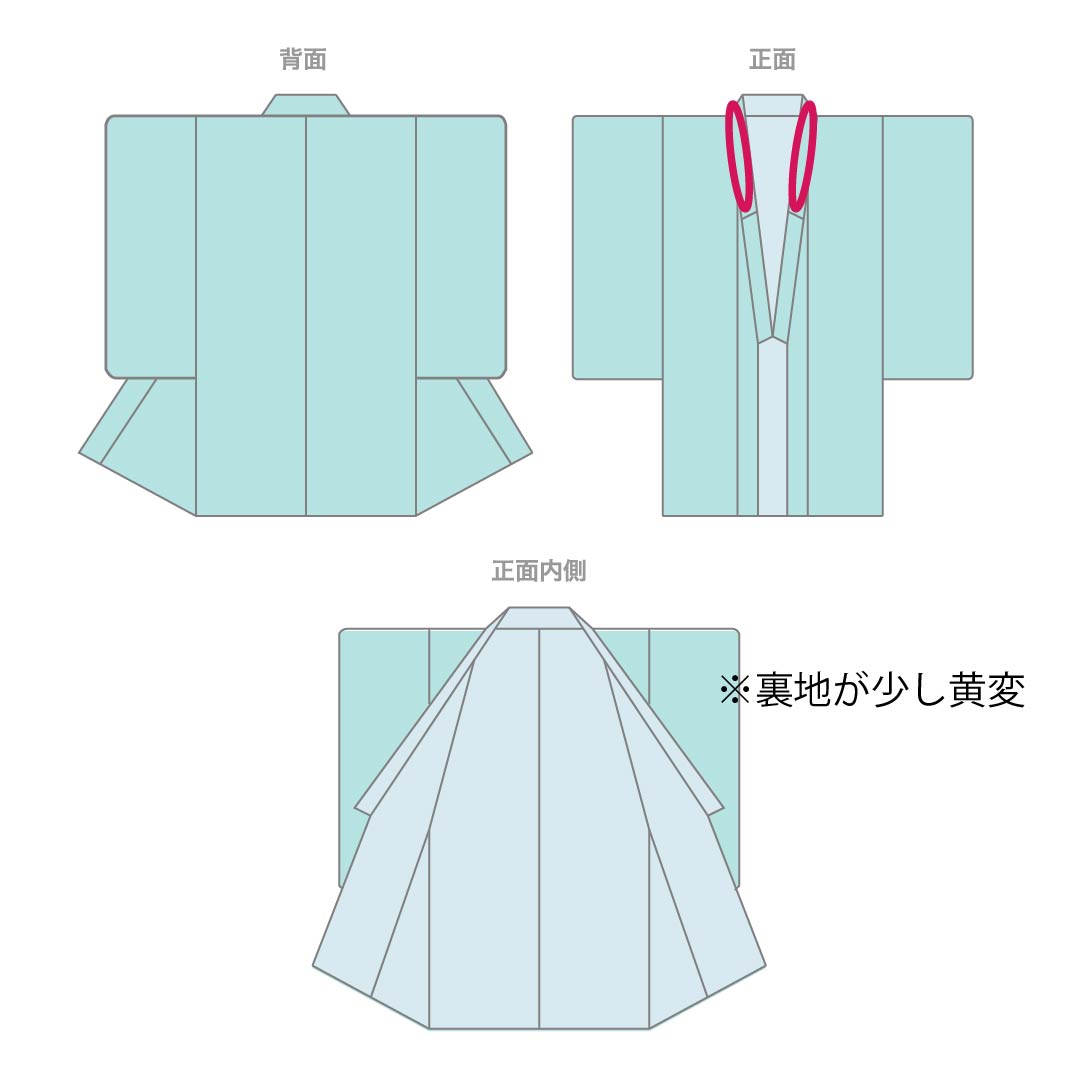 小紋 正絹 身丈161.5cm 裄丈65cm 袷 裏色(うらいろ) 型染 抽象柄 絹姫ガード Aランク 青系 1115005553417