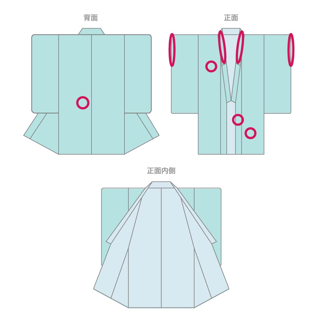 小紋 正絹 身丈154cm 裄丈64.5cm 単衣 空色(そらいろ) 型染 藍型調 吉祥文様 Bランク 青系 1115005614217