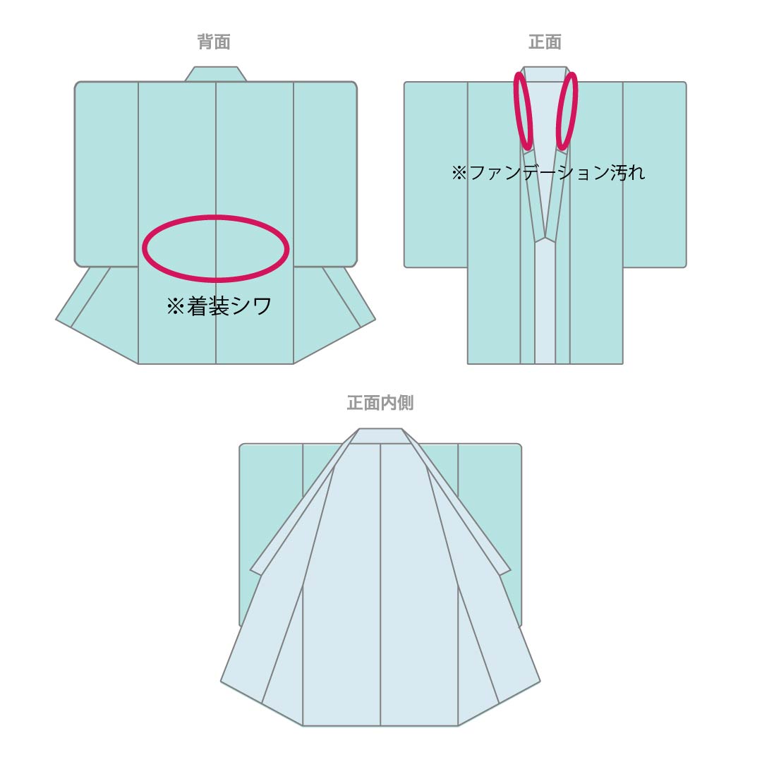 Komon (small pattern) kimono, pure silk, A rank, length 165cm, sleeve length 68cm, lined, lining color (urai-iro), small floral print, crepe fabric, pearl tone finish, blue, 1115007293517