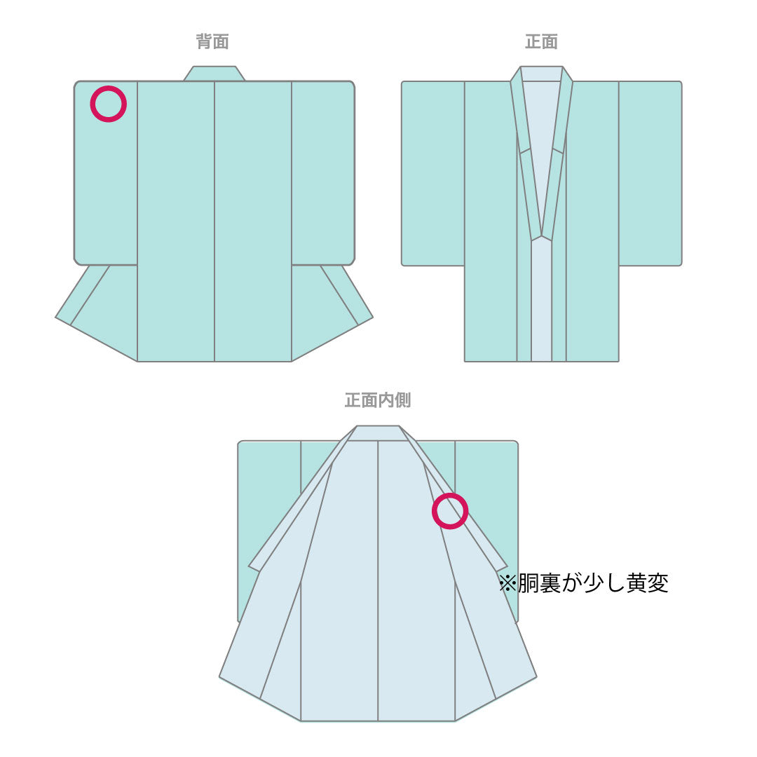 小紋 身丈168cm 裄丈66cm 袷 ぼかし染 抽象模様 正絹 Aランク グラデ 1115002363599