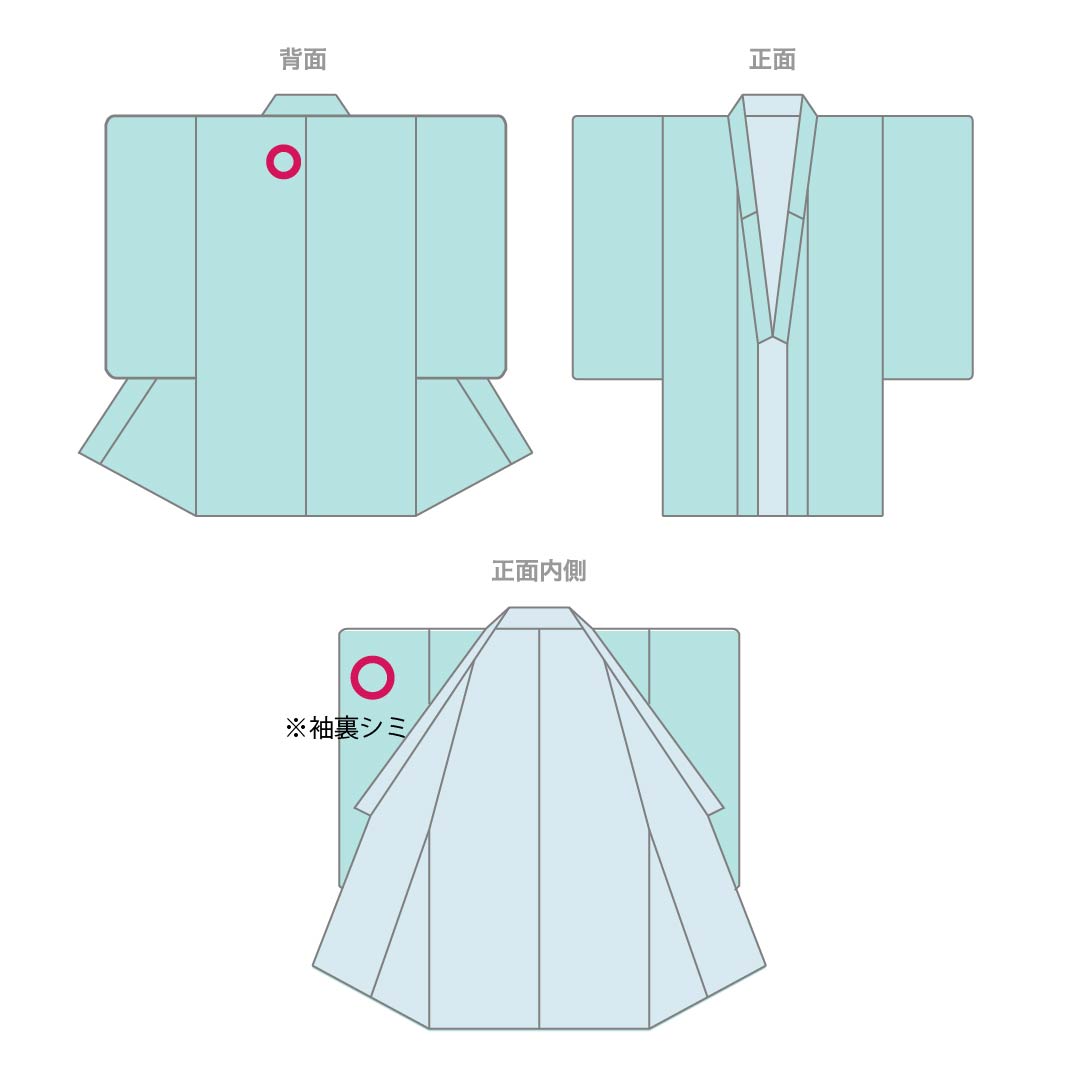 紬 正絹 Sランク 身丈165.5cm 裄丈67.5cm 魚肚白色(ぎょとはくいろ) 結城紬 真綿 100亀甲 袷 グレー系 1116004672522