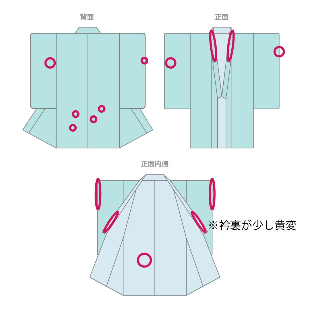 Summer pure silk formal kimono, length 153cm, sleeve length 61.5cm, cherry blossom color, Kyoto Yuzen, one crest, circle with tangerines, silk, B rank, pink, 1132002194213