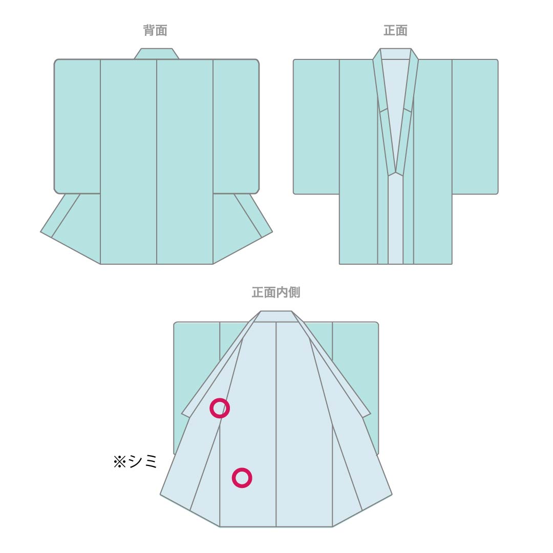 紬 正絹 Sランク 身丈151.5cm 裄丈62cm 消炭黒色(けしずみぐろいろ) 幾何学模様 村山大島 袷 グレー系 1116004032222