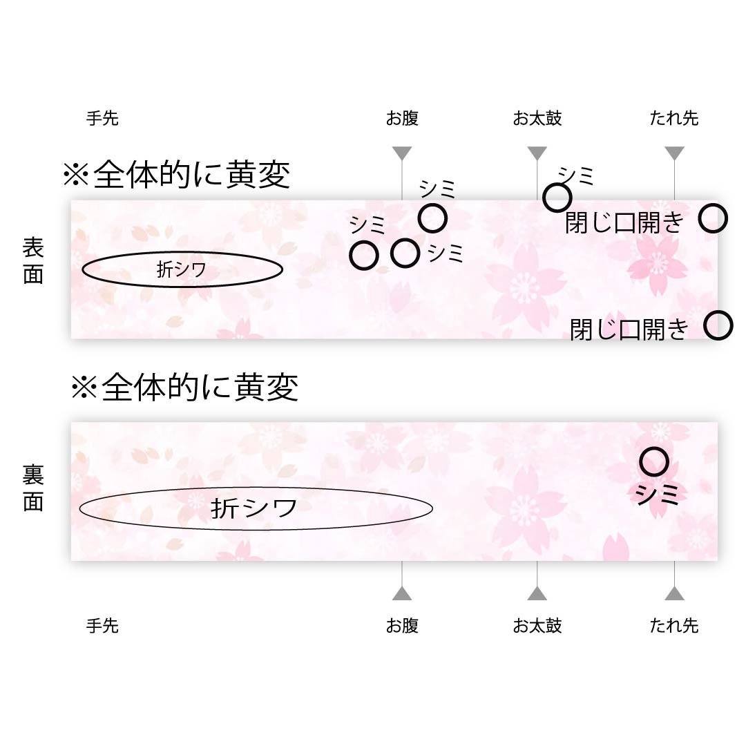 袋帯 翁茶色(おきなちゃいろ) 松 唐草 おび弘 帯丈426cm 正絹 Cランク 六通 フォーマル ピンク系 1123008975313