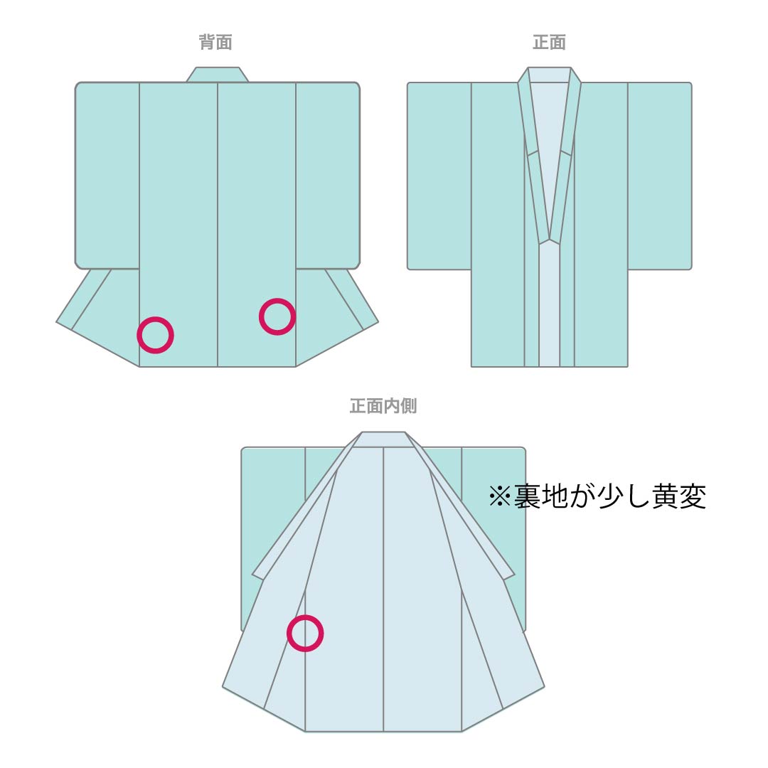 小紋 正絹 身丈158cm 裄丈63.5cm 袷 乳白色(にゅうはくしょく) 割付け 古典柄 Aランク 白系 1115005233311