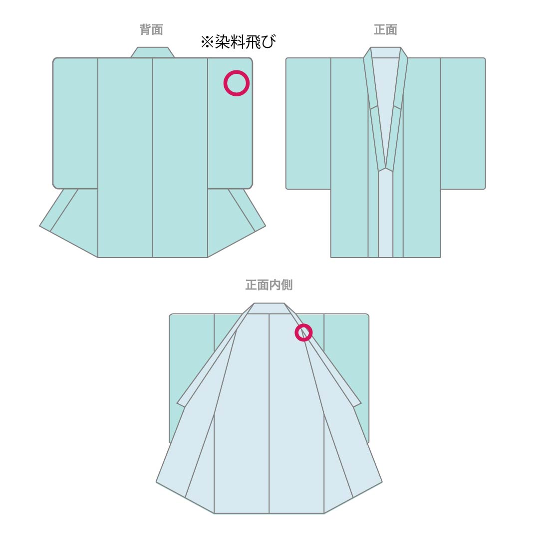 Small pattern, polyester, length 150.5cm, sleeve length 66cm, lined, navy blue, stencil dyeing, grass, flowers, S rank, navy blue, 1115005442118