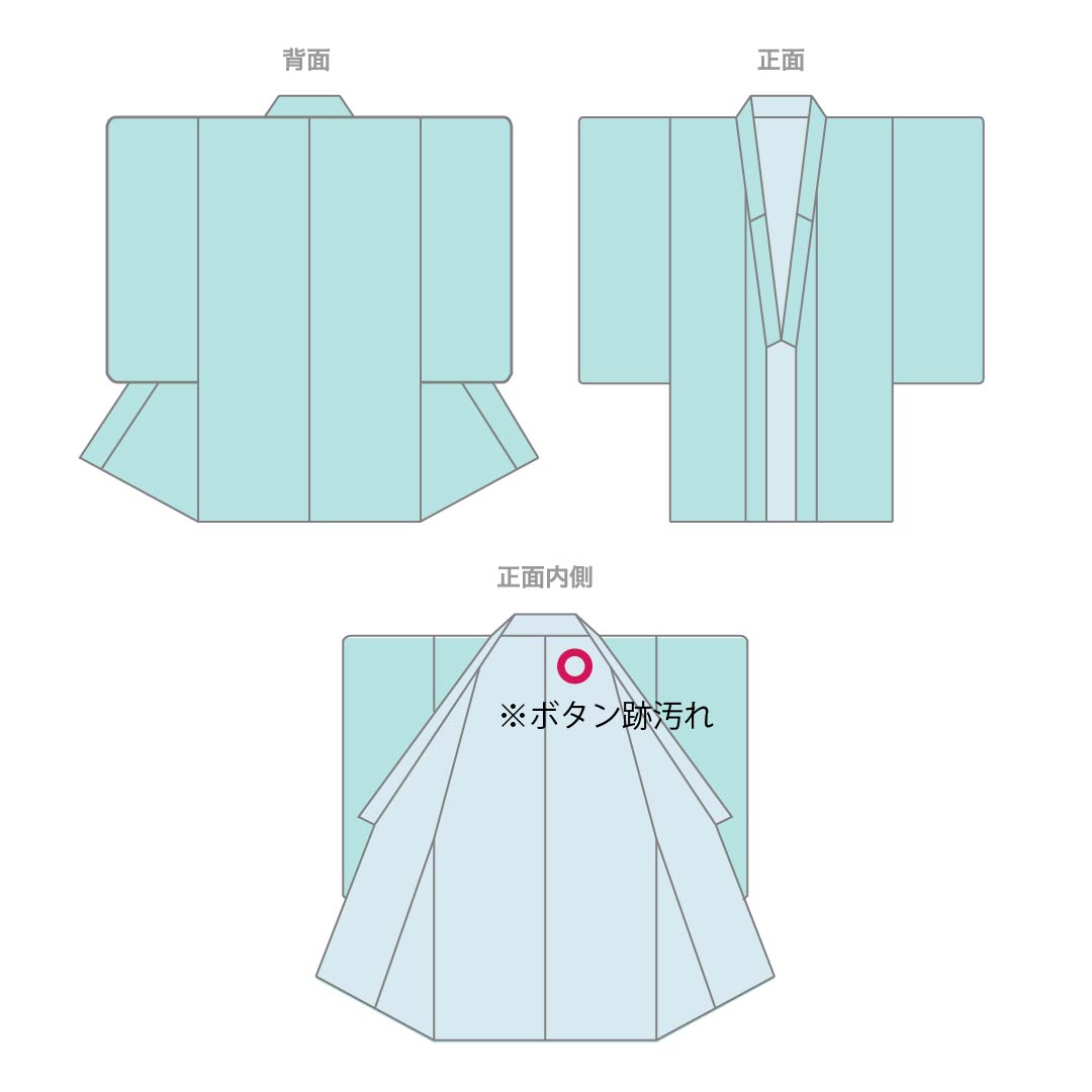 Komon (small pattern) silk, S rank, length 166cm, sleeve length 67cm, lined, Kyoto Bingata (red dye) pattern, indigo dye, tsumugi fabric, floral pattern, gray, product number 1115007212522