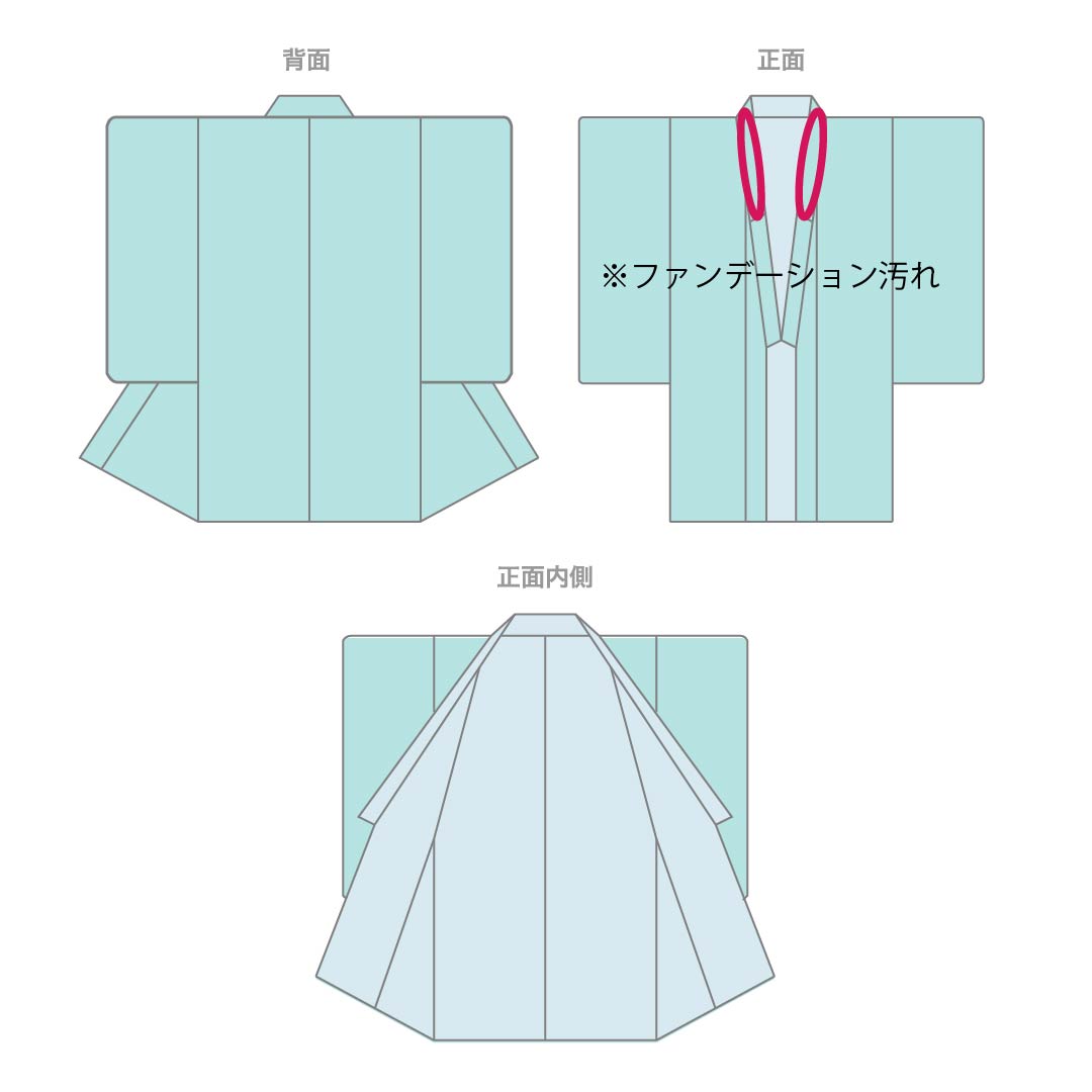 夏物 正絹 小紋 身丈158cm 裄丈67cm 褐色(かちいろ) 型染 飛び市松 古典柄 絽 Sランク 紫系 1132002802320