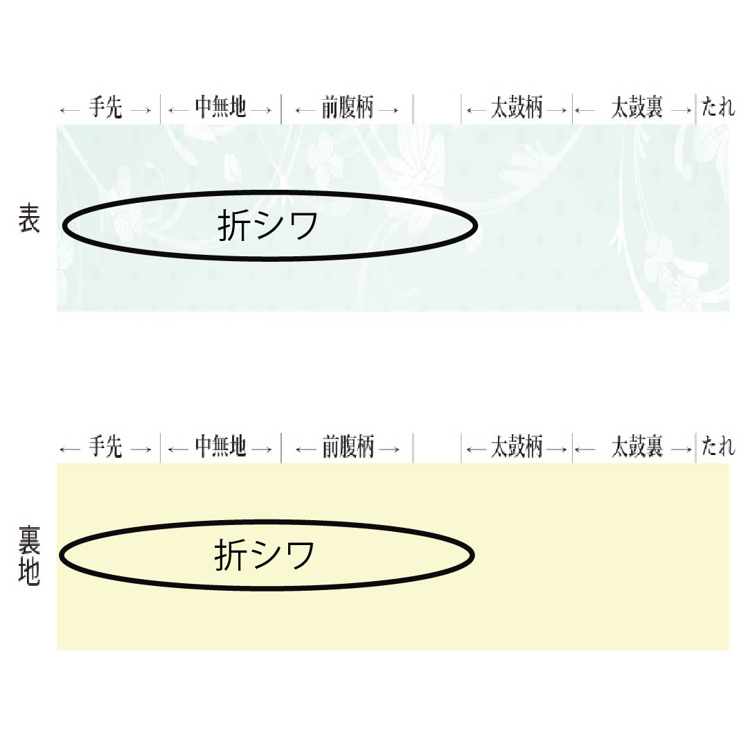Fukuro Obi, Pure Silk, Keshizumi Nezumiiro (Mint Gray), Nishijin Weave, Shiraayaen Oba, Abstract Pattern, Length 430cm, S Rank, Six-way, Semi-formal, Gray, 1123012712322
