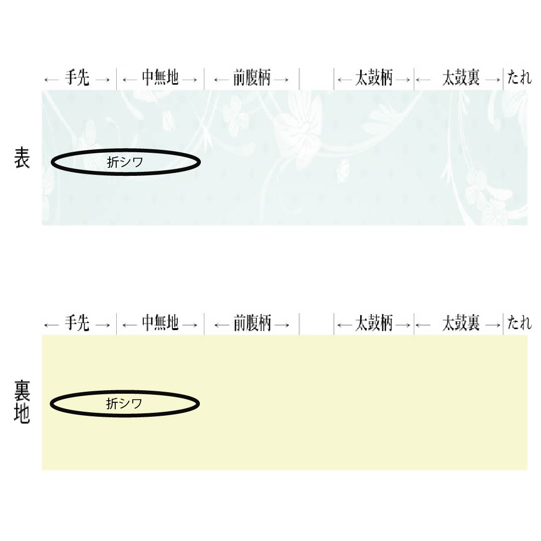半幅帯 ポリエステル 桃色(ももいろ) anan 桜 浴衣用 帯丈358cm ピンク系 Sランク 1125002202313