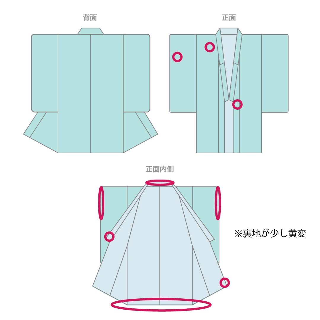 Black formal kimono, pure silk, A-rank, length 160.5cm, sleeve length 64cm, lined, five crests, three oaks, crane, pine, turtle, fan design, black, 1111001903410