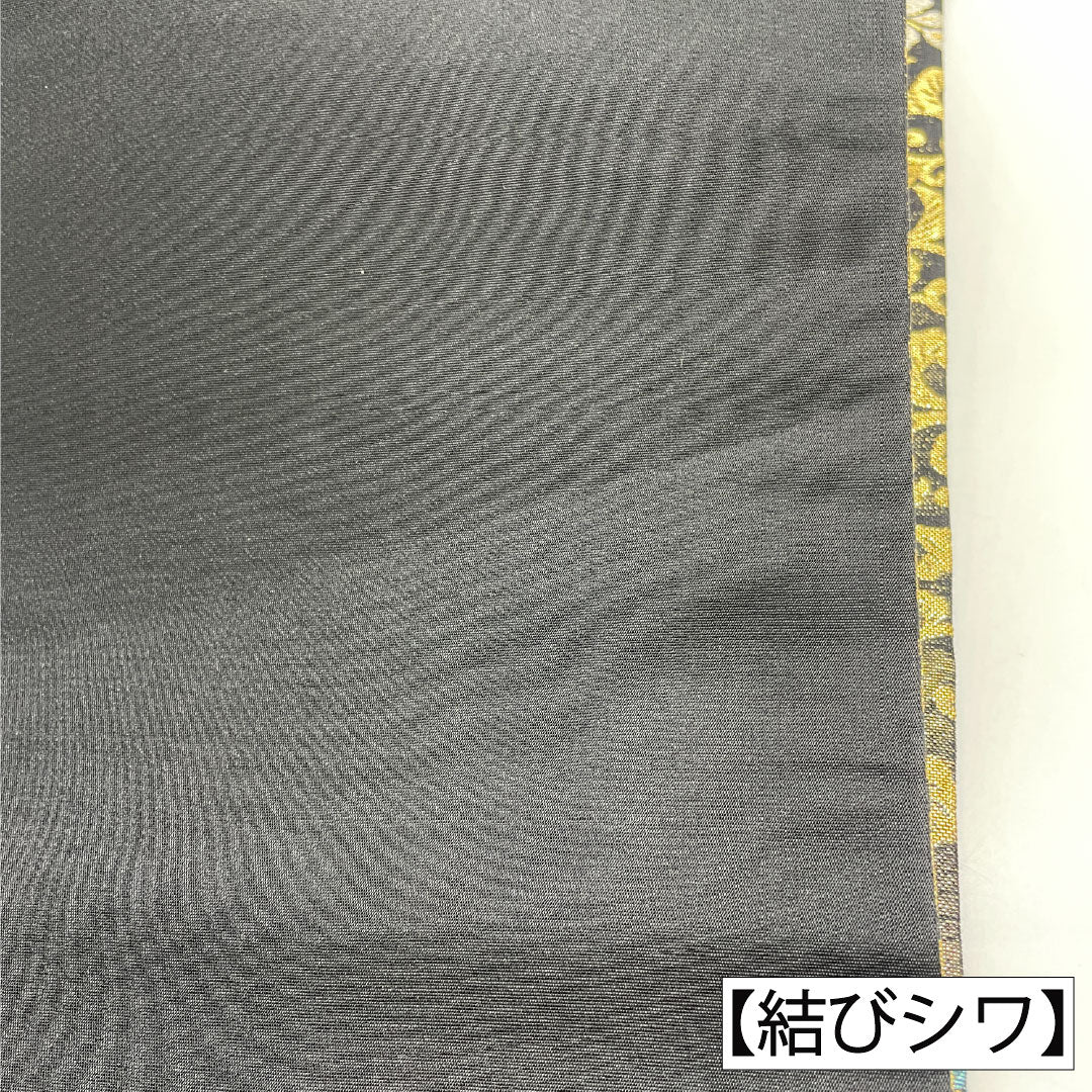 Formal, S-Rank, Pure Silk Obi with a Suiho Arabesque Pattern, Nishijin-ori Weave, Butterfly Design, Length 436cm, Six-Pass, Gradient Pattern, Item Number 1123016972399