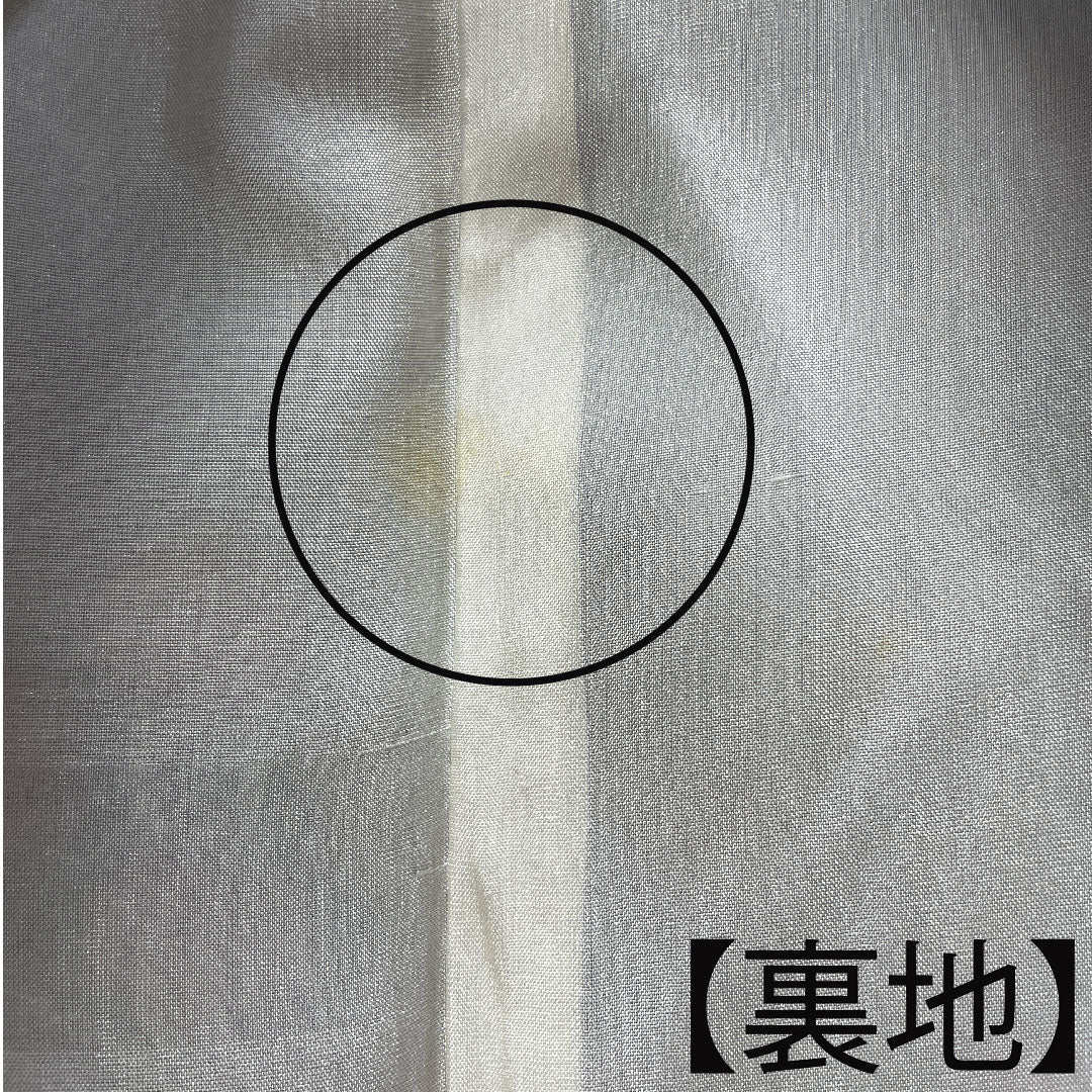 Murayama Oshima Tsumugi Silk Length 157cm Sleeve length 62.5cm Tortoise shell A rank Lined Black 1116002993310