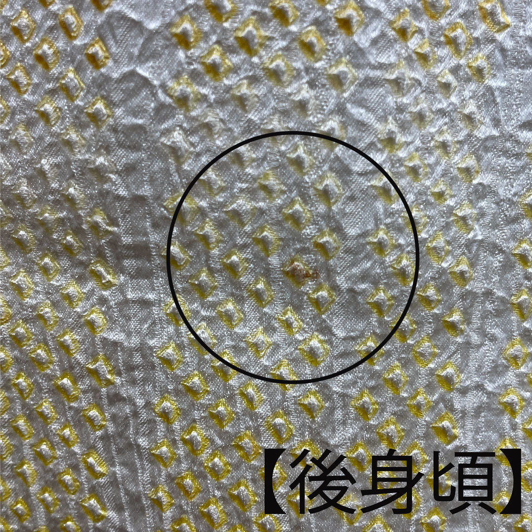 小紋 身丈153.5cm 裄丈60cm 袷 総絞り 幾何学模様 正絹 Sランク グラデ 1115002522299