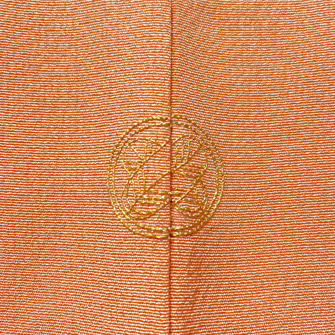 Colored Tomesode, pure silk, length 155cm, sleeve length 62.5cm, lined, Shinonome-iro (Shinonome-iro), Suzhou embroidery, auspicious motif, one crest, circle with different hawk feathers, B rank, pink, 1111001694313