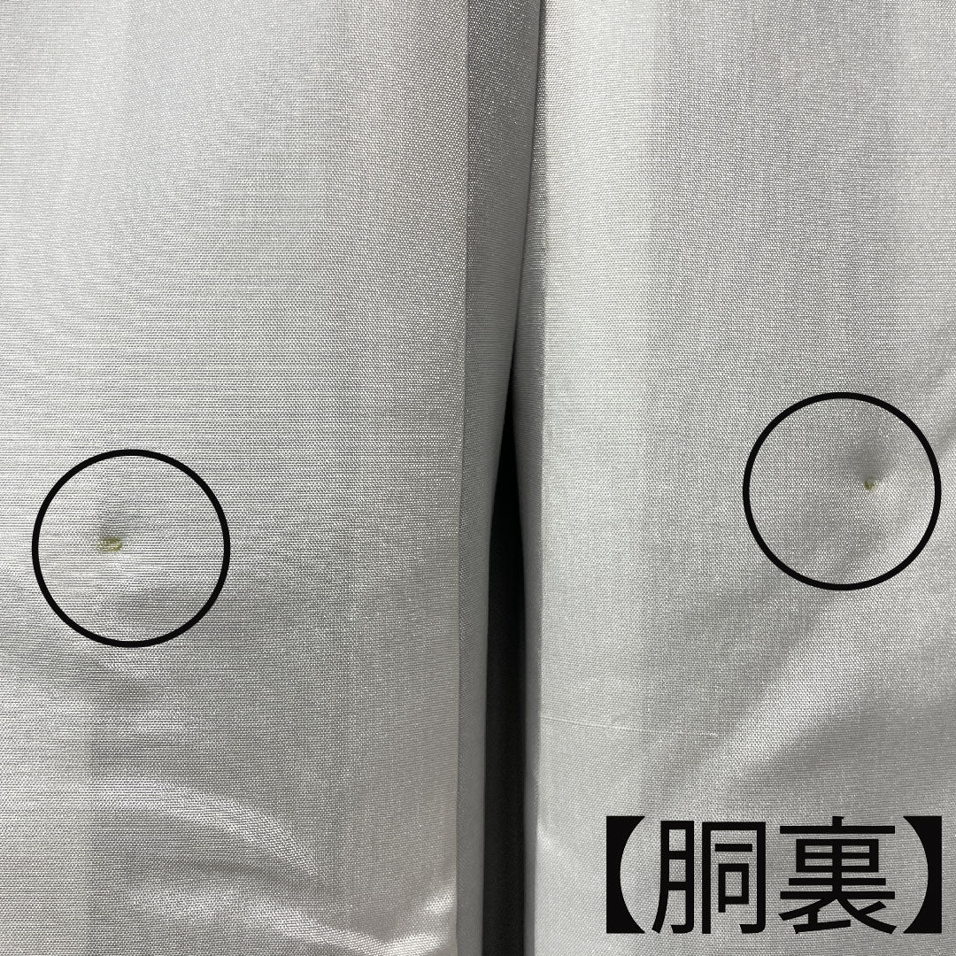 大島紬 身丈159cm 裄丈67cm しつけ糸付き 経緯絣 抽象模様 正絹 Sランク 袷 黒系 1116002522310