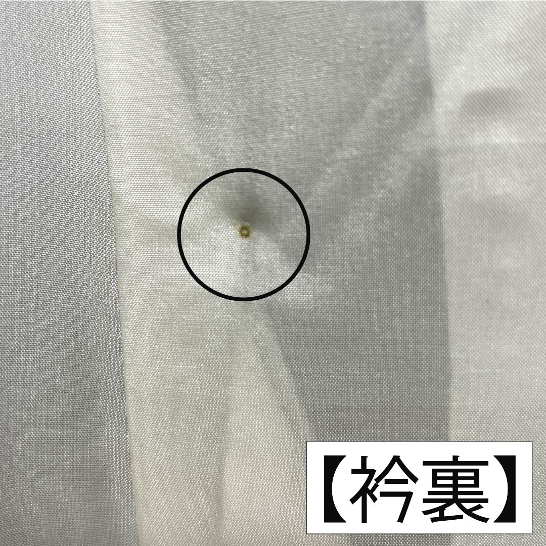 Silk Tsumugi (Japanese kimono), Length 160.5cm, Sleeve Length 62.5cm, Korean Indigo Blue, Oshima Tsumugi, 7 Marks, Ichigen Kasuri, A-Rank, Lined, Navy Blue, Product Number: 1116003793418