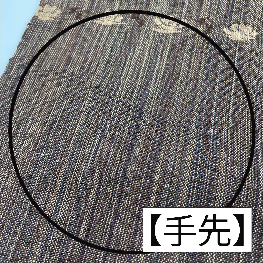 Nagoya obi, abstract pattern, obi length 348cm, pure silk, S rank, point pattern, casual, gradation style, 1124007112399, open style