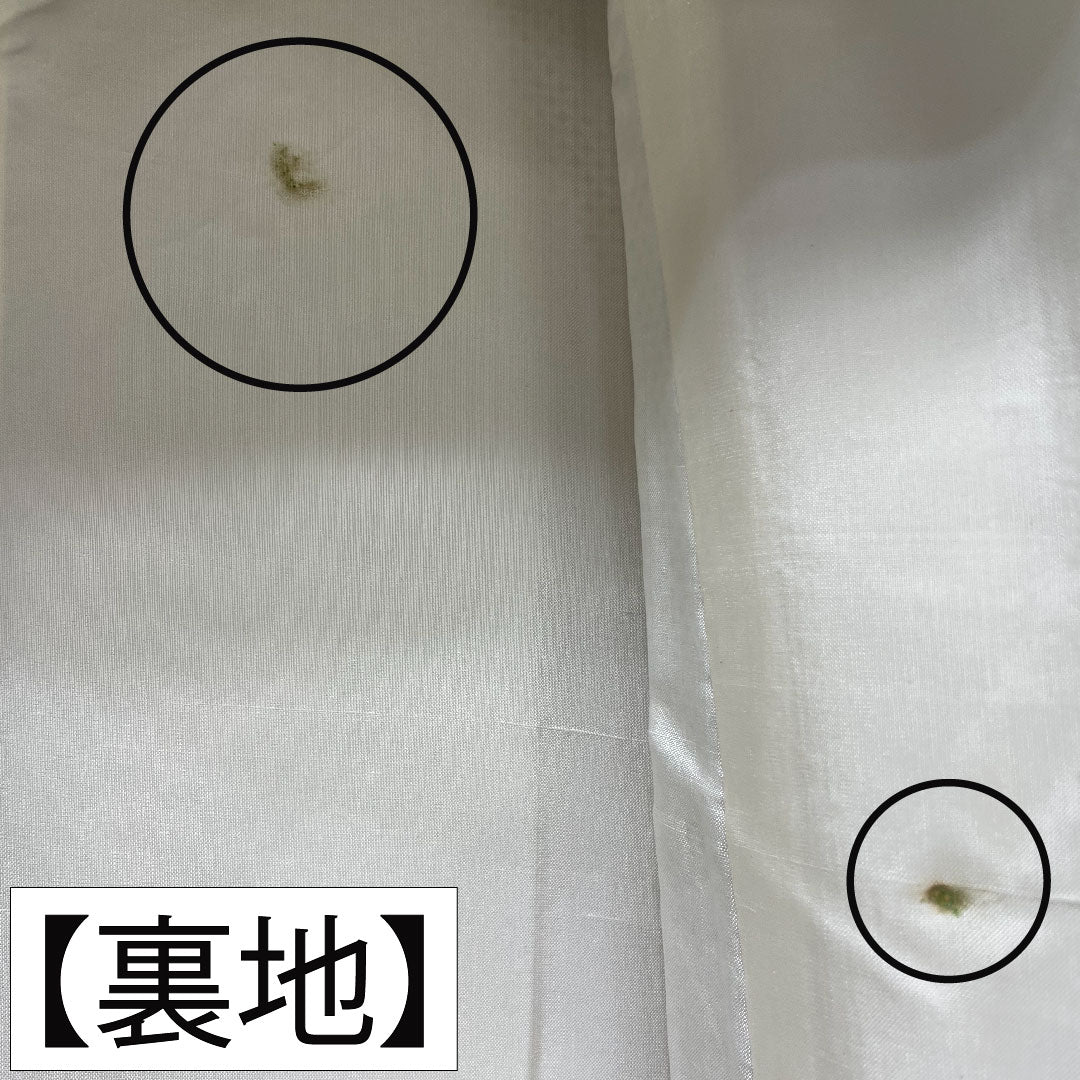 Tsumugi, pure silk, length 163.5cm, sleeve length 64cm, Tonokoiro, cross-patterned kasuri, A-rank, lined, beige, 1116003573425