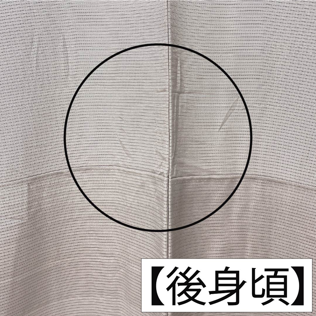 Summer pure silk formal kimono, length 165cm, sleeve length 66cm, light plum gray, Kyoto yuzen, gold leaf, snowflake, silk, A rank, gray, 1132002033522