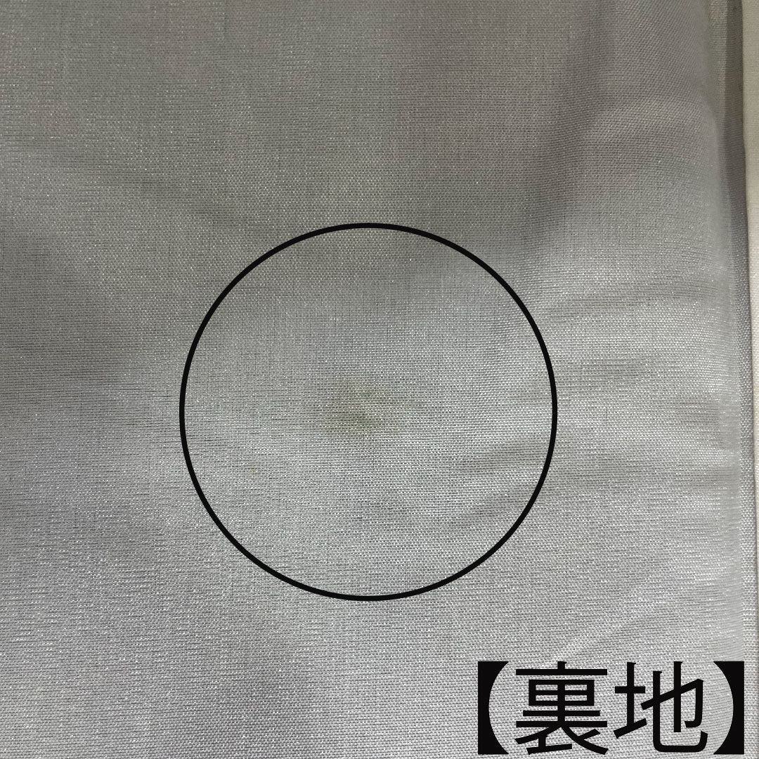 紬 正絹 身丈160cm 裄丈65.5cm 大島紬 緯総絣 葉っぱ模様 Sランク 袷 黒系 1116003352410
