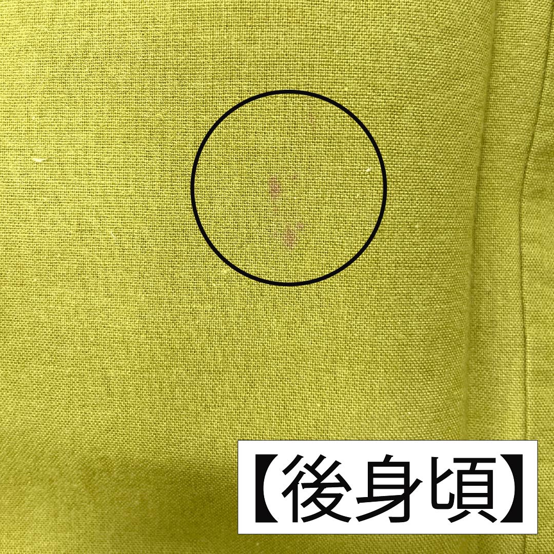 Cotton Yukata, Length 153cm, Sleeve Length 62.5cm, Rank A, Single-Layer, Light Yellow (Asakikiiro), Penguin Design, Product Number 1118005783223