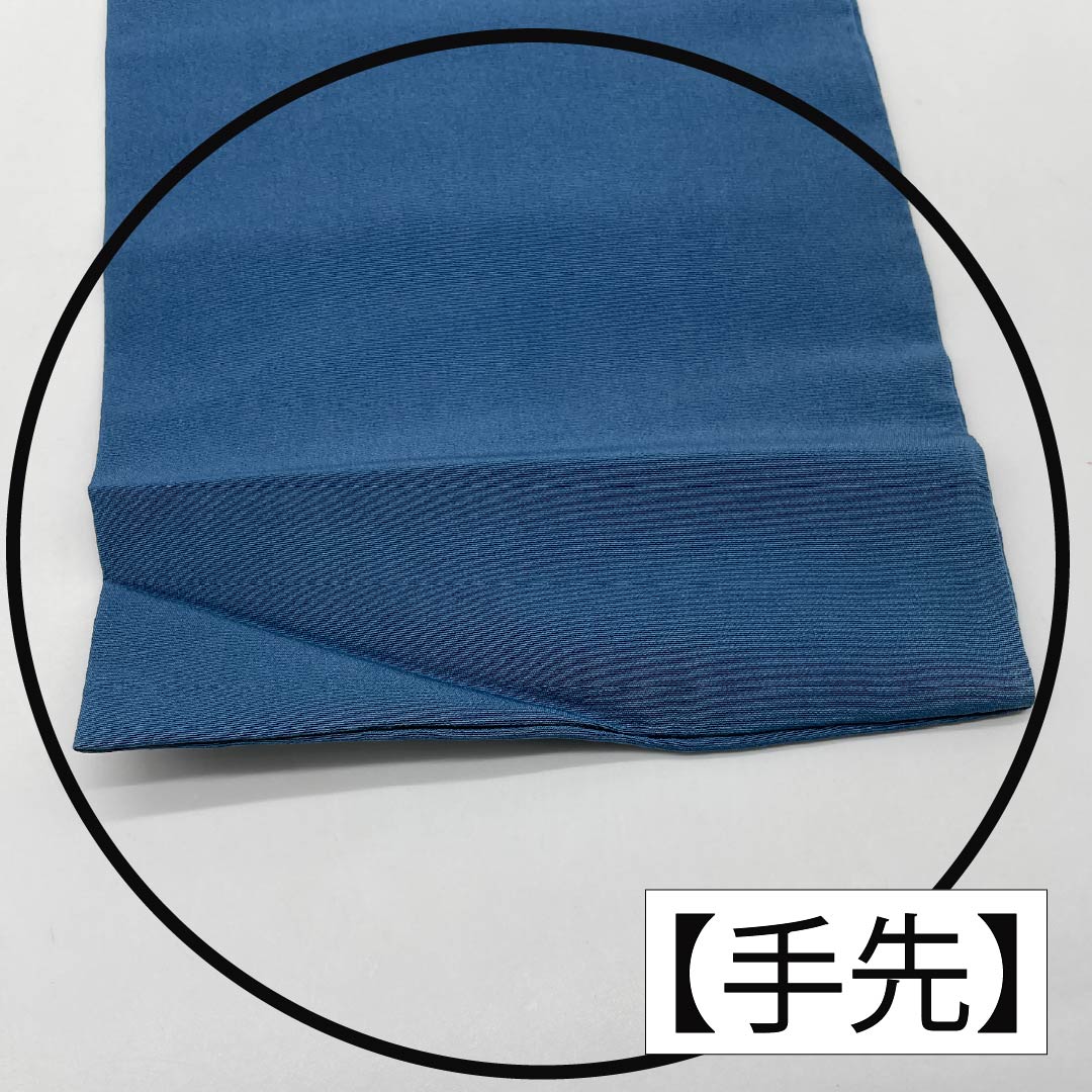 Nagoya Obi, Pure Silk, Grade A, Natural Color (Kinari-iro), Stencil Dyed with Bingata-inspired Landscape Pattern, Length 371cm, Six-fold, Casual, Cream-toned, Product Number 1124010593315, Nagoya Style