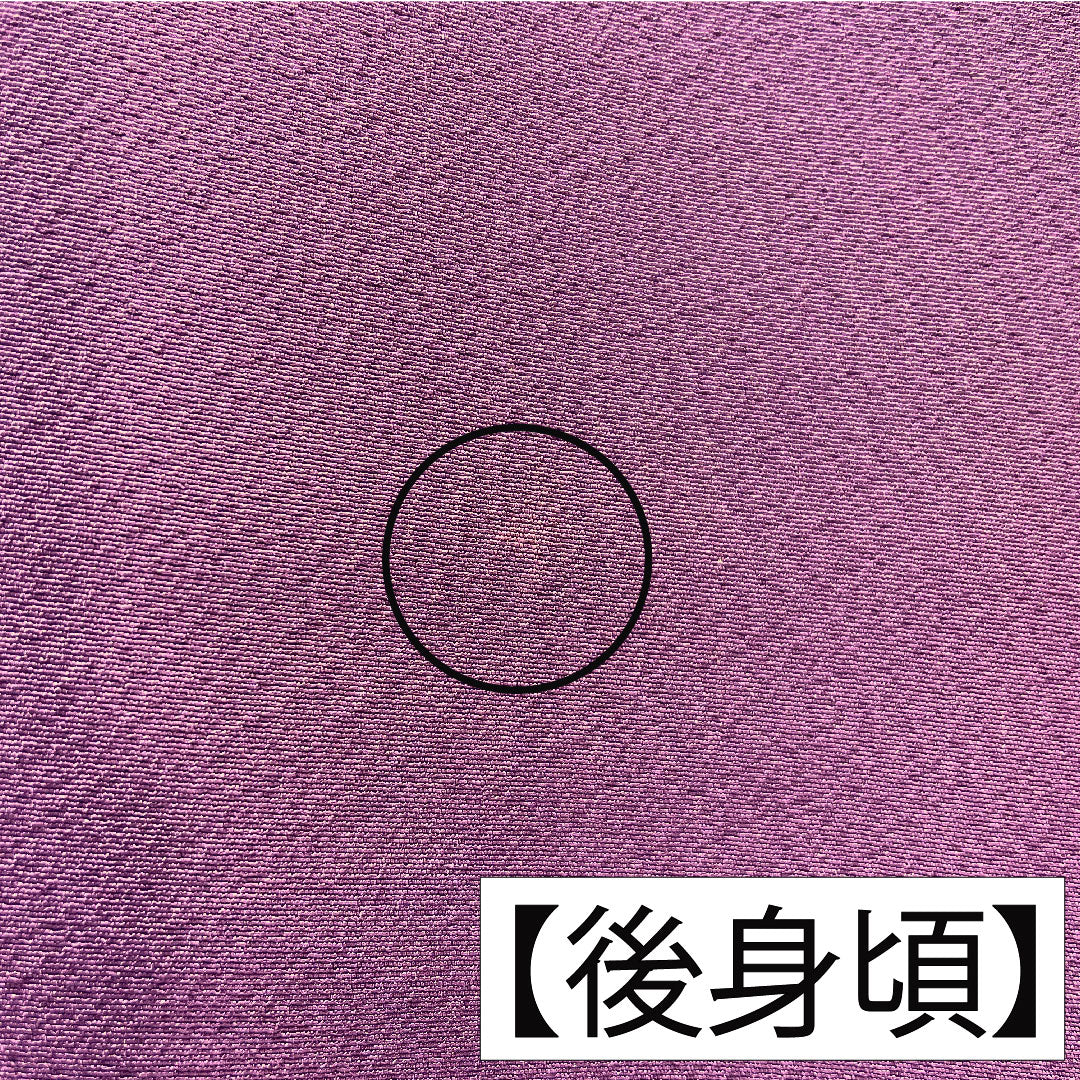 Plain color, pure silk, length 158.5cm, sleeve length 66cm, ancient purple, plain color, one crest, two-ply pattern with a circle around it, lined, A rank, purple, 1114001723320
