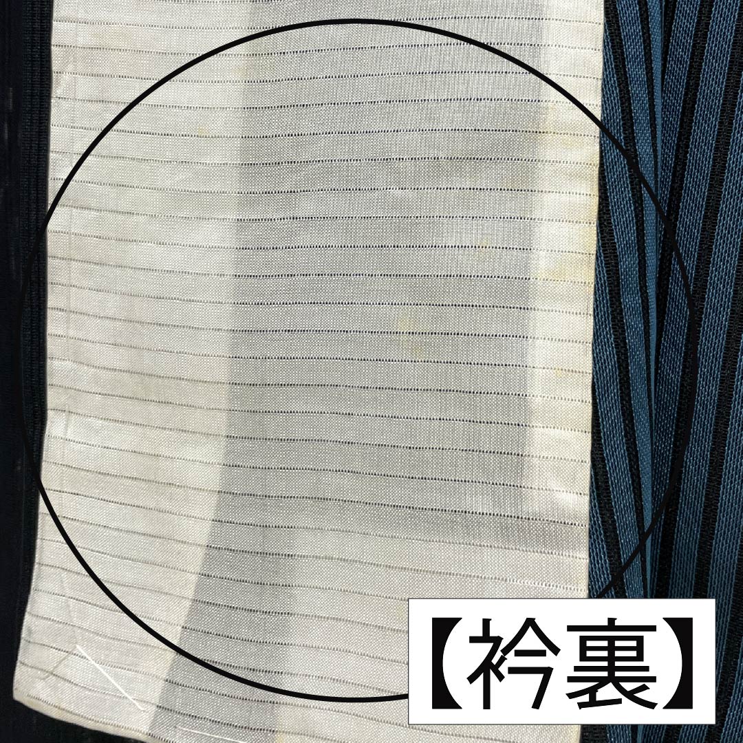 Summer pure silk plain kimono, length 157.5cm, sleeve length 62.5cm, vertical silk pongee, A rank, black, 1132002703310