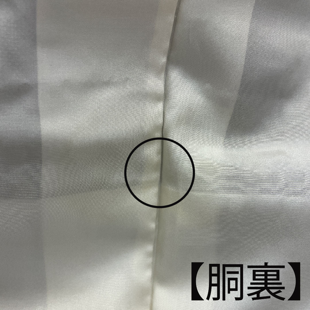 大島紬 身丈154cm 裄丈62cm 経緯絣 幾何学模様 正絹 Aランク 袷 茶系 1116001223214