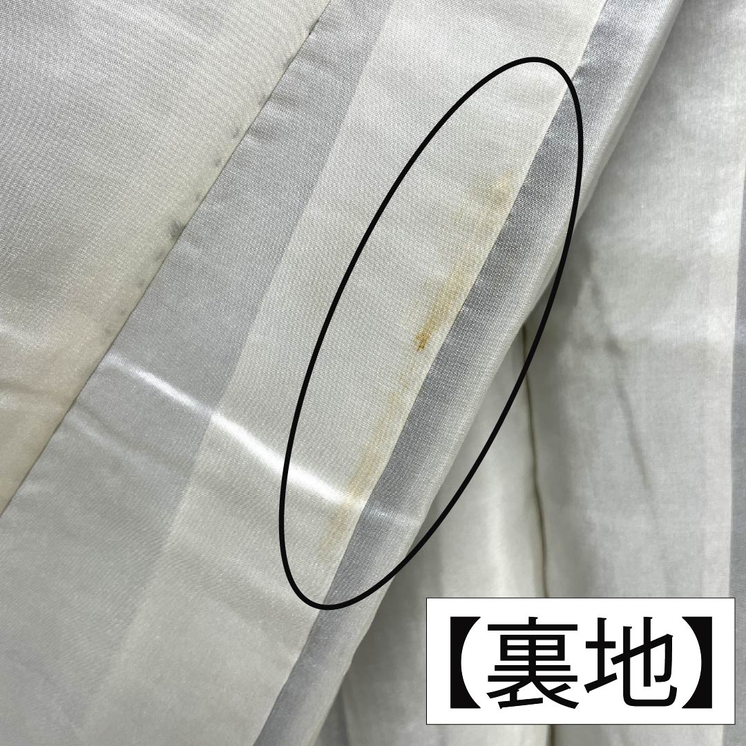 紬 正絹 Aランク 身丈156cm 裄丈62cm 濃紺色(のうこんいろ) 結城紬 真綿 抽象模様 袷 紺系 1116004473318