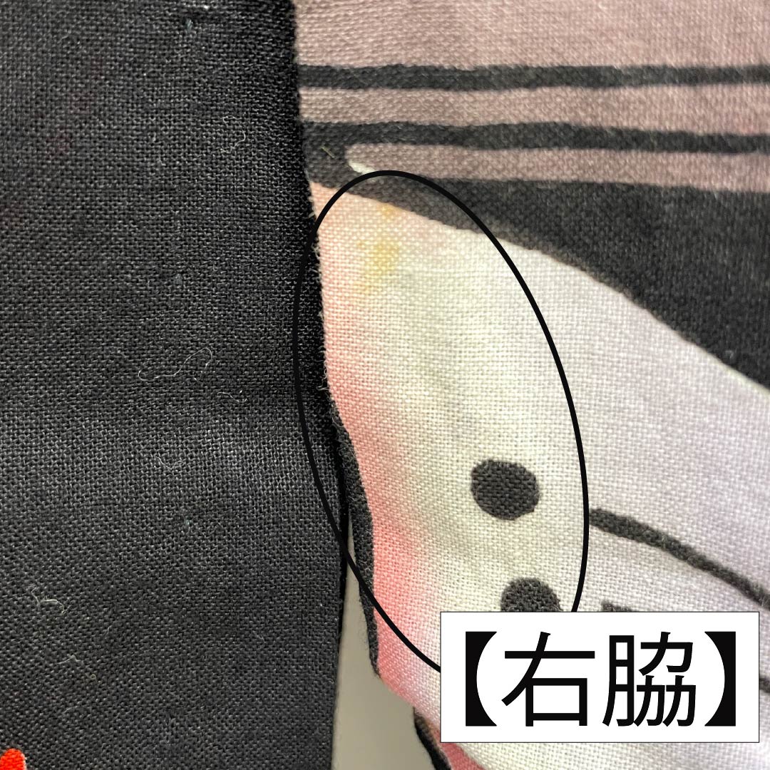 Cotton Yukata, Length 158cm, Sleeve Length 67cm, Rank B, Single Layer, Monotone, Grape Gray, Butterfly Design, 1118005824327