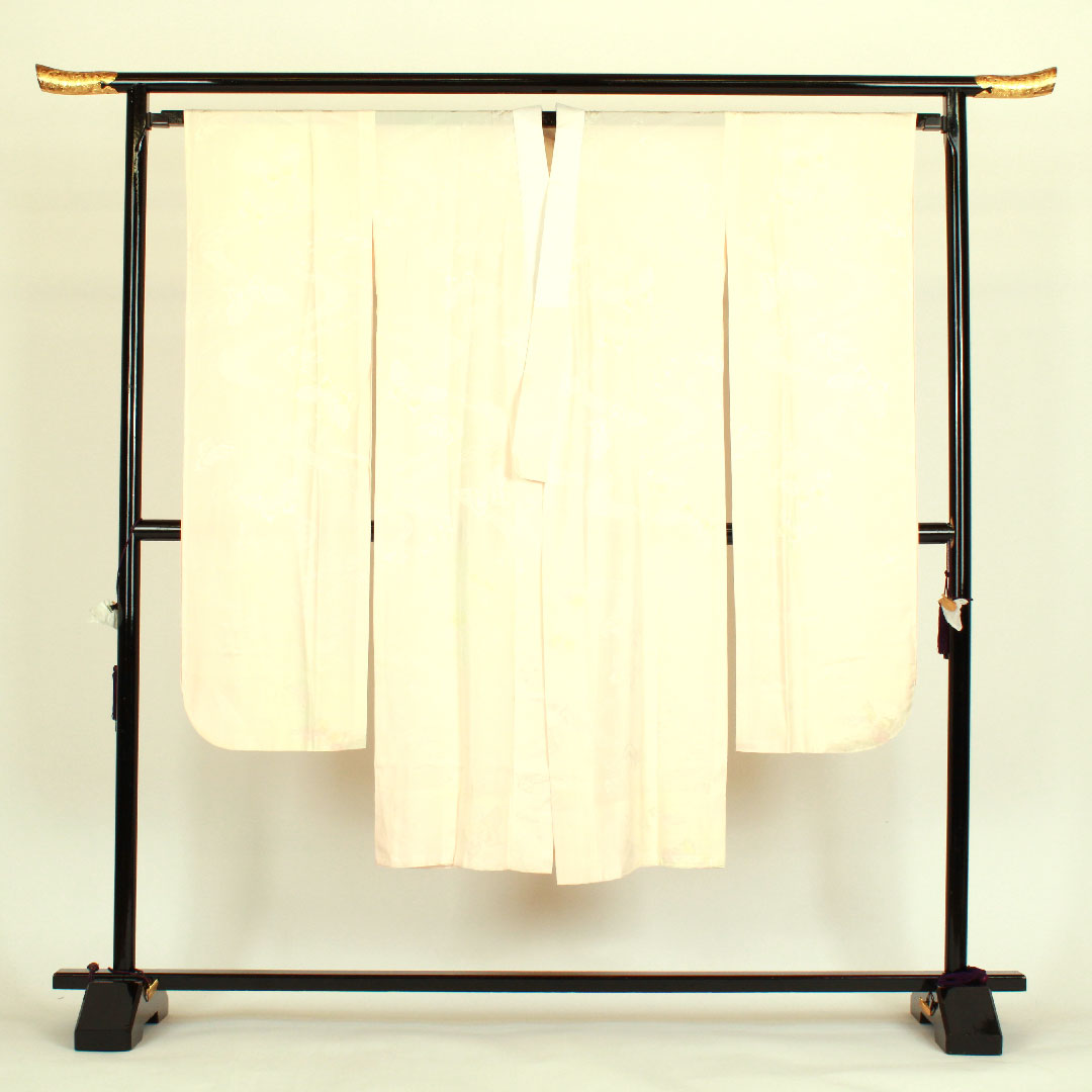 振袖+長襦袢セット 身丈169.5cm 裄丈68cm 袷 京紅型 蝶 菊 菖蒲 正絹 Aランク 黄系 1113000453523
