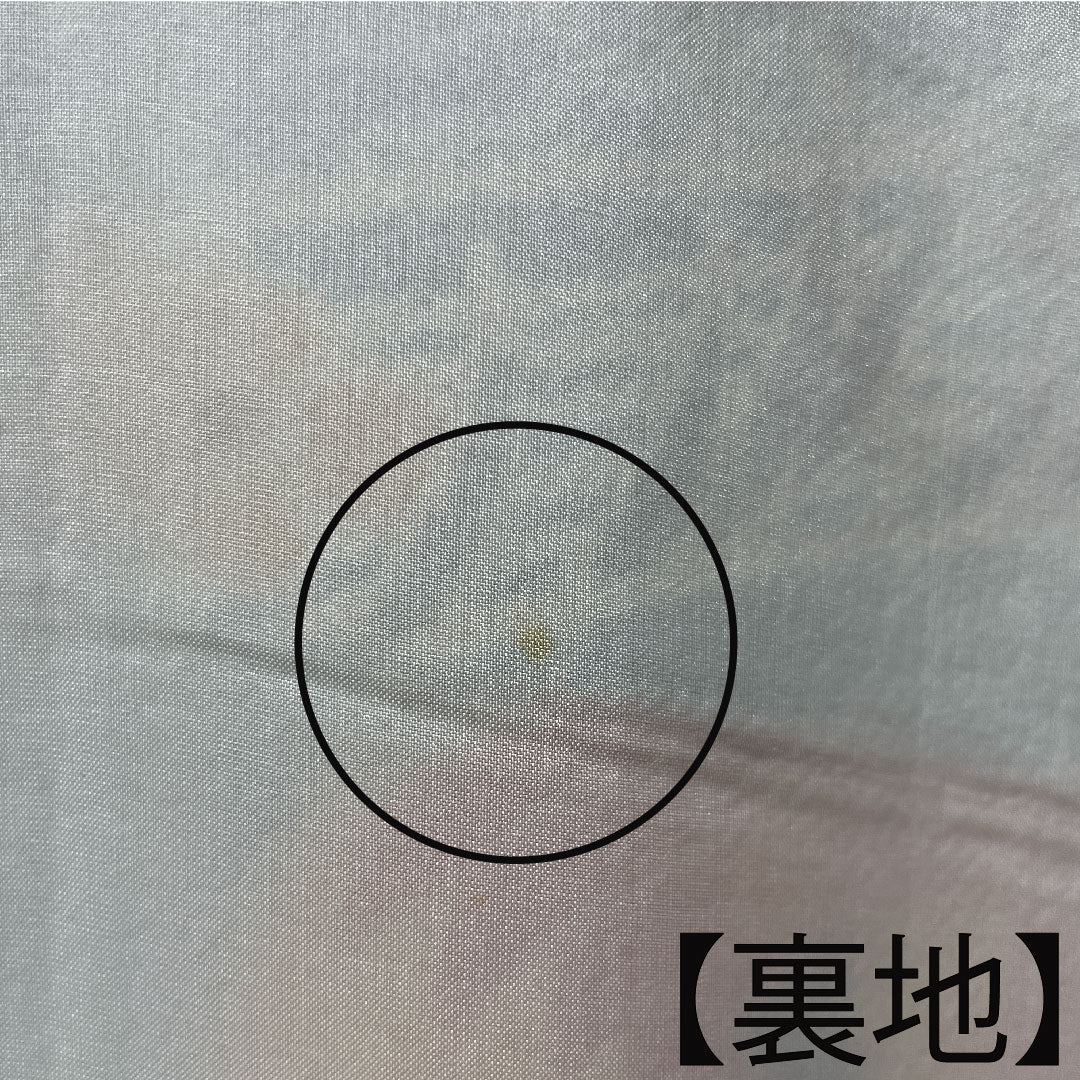 振袖 身丈156.5cm 裄丈64cm 袷 天青色 京紅型 吉祥文様 正絹 Aランク 青系 1113001653317