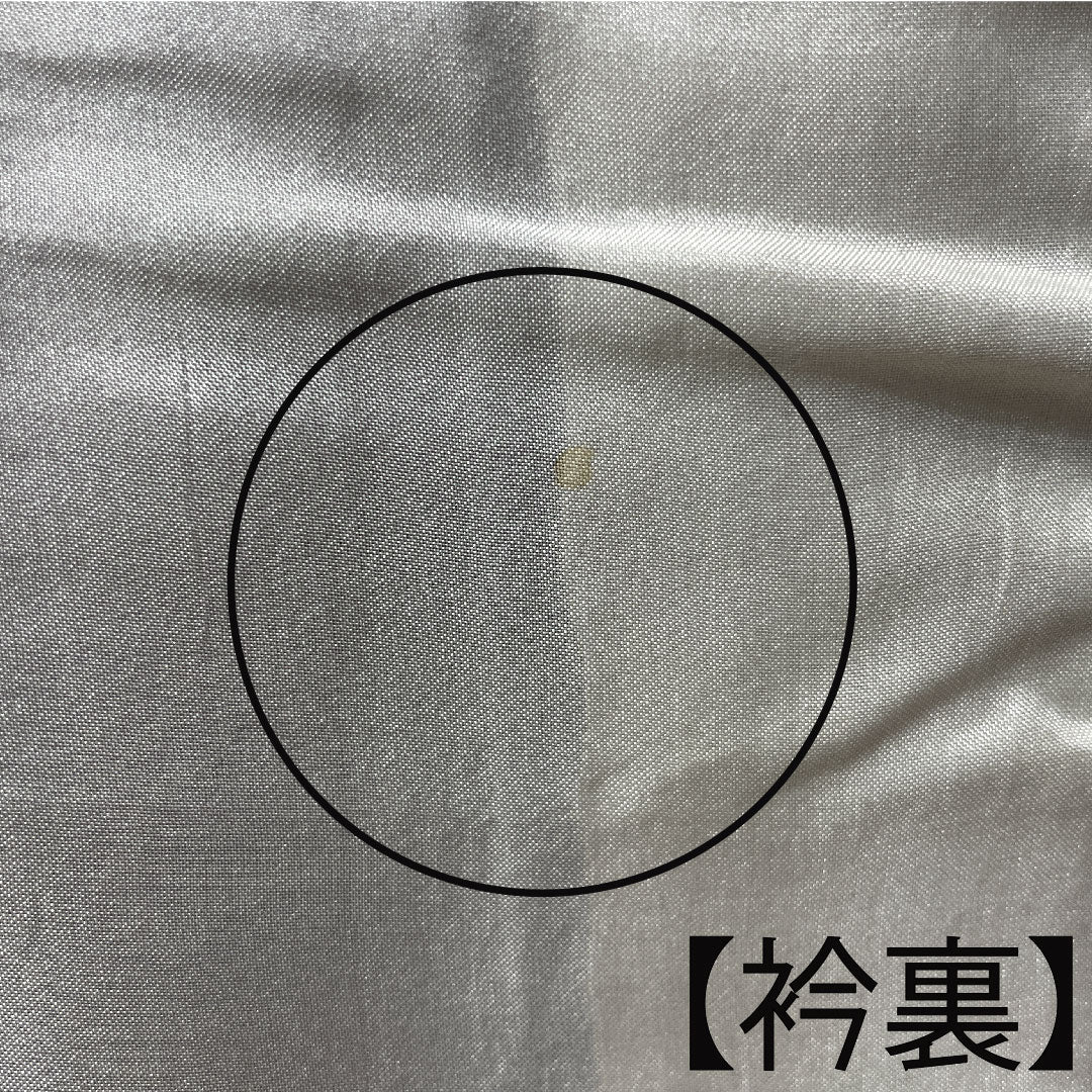 Summer pure silk komon length 155.5cm sleeve length 62.5cm pale purple (poppy purple) bamboo silk S rank purple 1132000582320