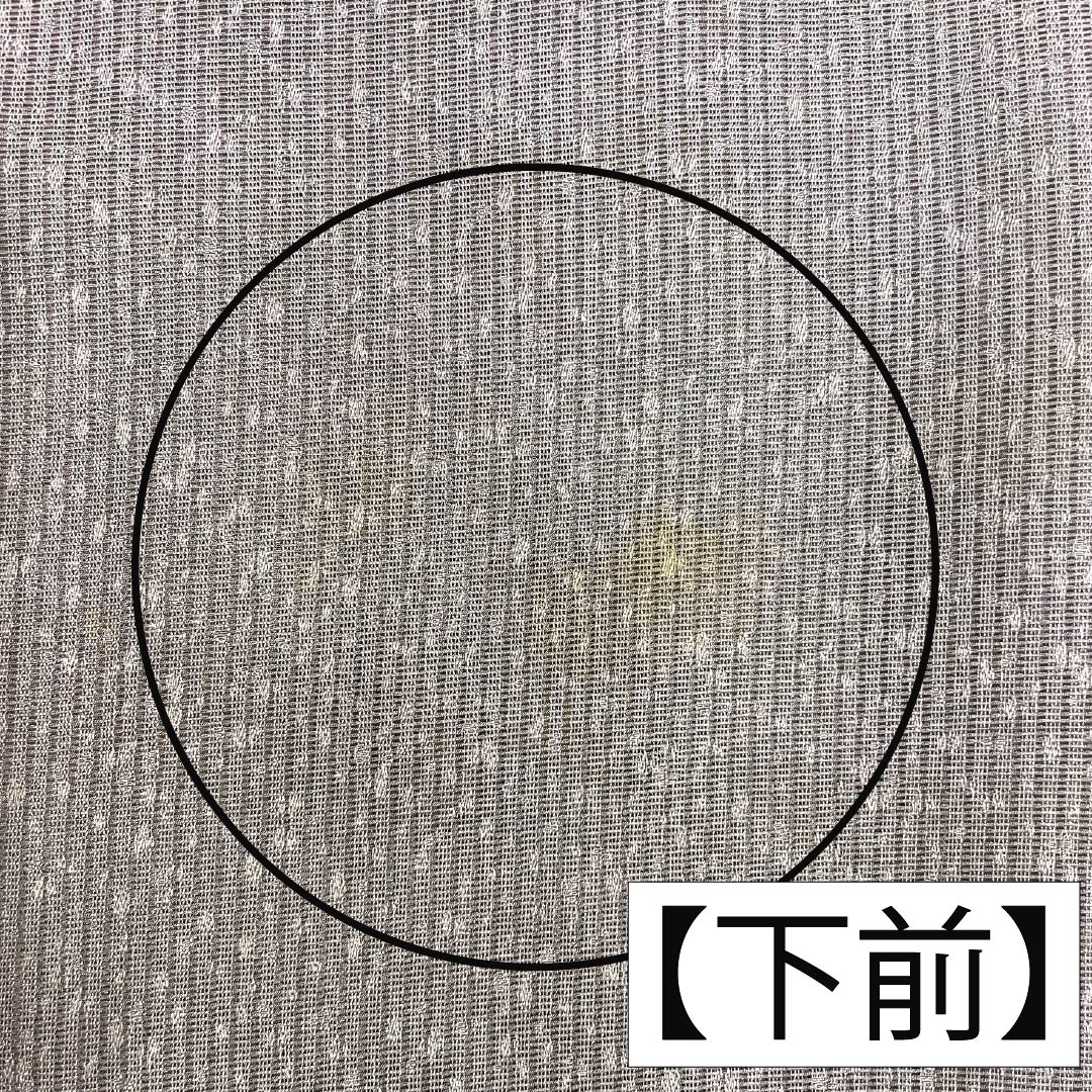 夏物 正絹 訪問着 Bランク 身丈165.5cm 裄丈65cm 都鼠色(みやこねずいろ) 京友禅 タタキ染 秋草 絽 茶系 1132005104514