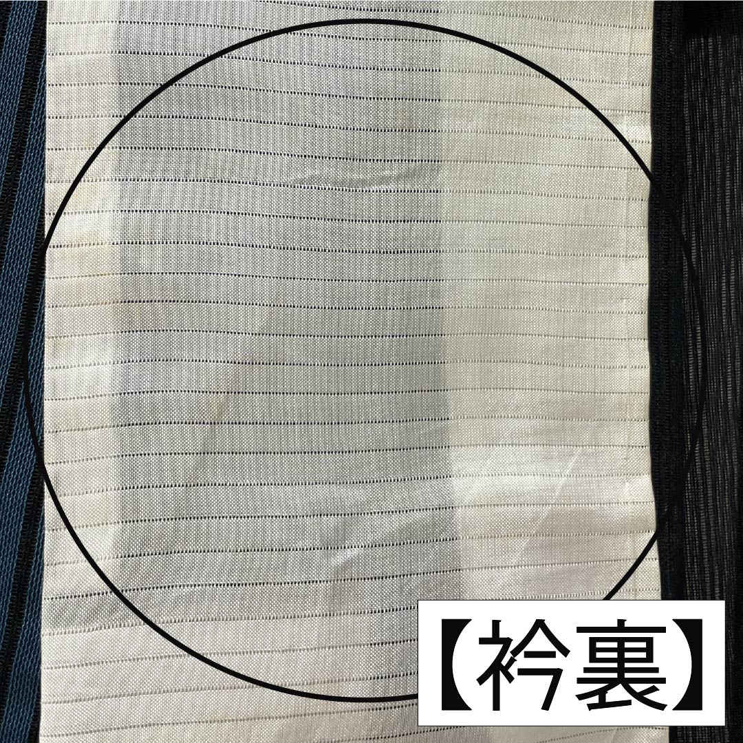 Summer pure silk plain kimono, length 157.5cm, sleeve length 62.5cm, vertical silk pongee, A rank, black, 1132002703310