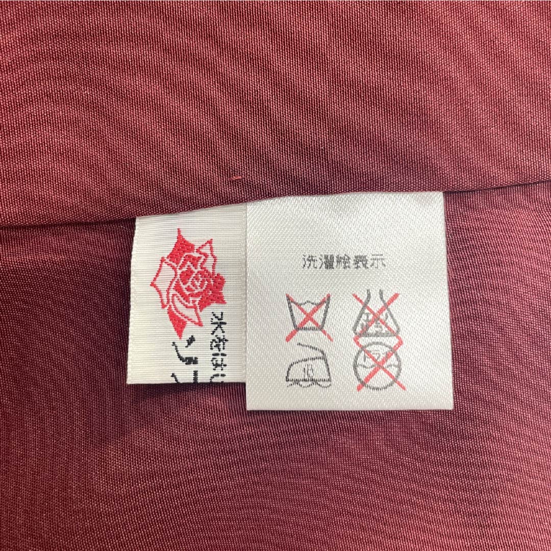 Komon, pure silk, length 166.5cm, sleeve length 70cm, lined, Kinuta celadon color, stencil dyeing, yoroke stripes, plum blossom, soft guard, S rank, light blue, 1115005332524