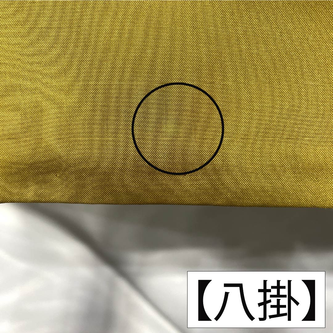 Pure silk tsumugi (pongee) with a horizontal stripe and abstract pattern, length 160.5cm, sleeve length 64cm, iron-colored, Ojiya tsumugi, grade A, lined, green, product number 1116003843419