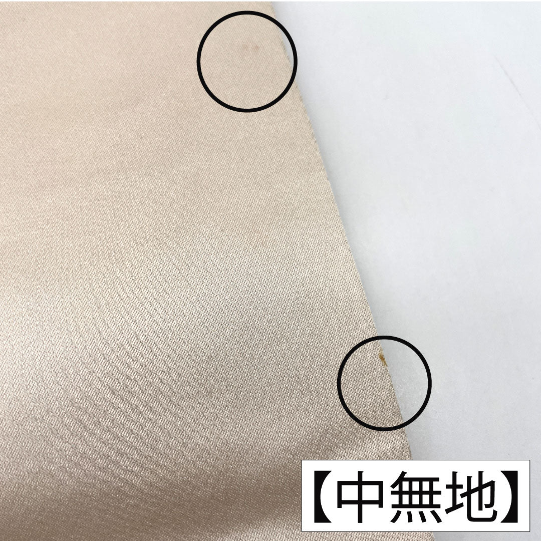 Formal Obi, Polyester, Grade A, White-brown, Plum Blossom Design, Length 426cm, Six-fold, Pink, Item Number 1123016053313