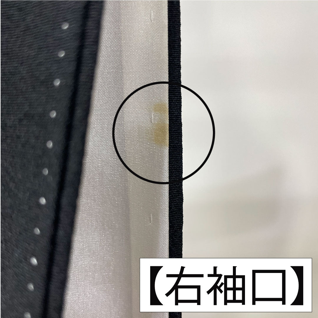 黒留袖 正絹 身丈155.5cm 裄丈65.5cm 袷 時代人物模様 流水 金彩加工 比翼仕立て 五つ紋 三ツ割片喰 Sランク 黒系 1111001382310