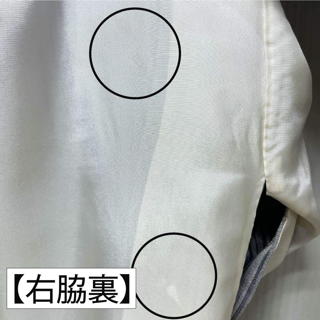 Visiting Kimono, Pure Silk, Grade A, Lined, Length 164.5cm, Sleeve Length 64cm, Dark Blue, Tsumugi Fabric, Striped, Gray, Product Number: 1112006643422