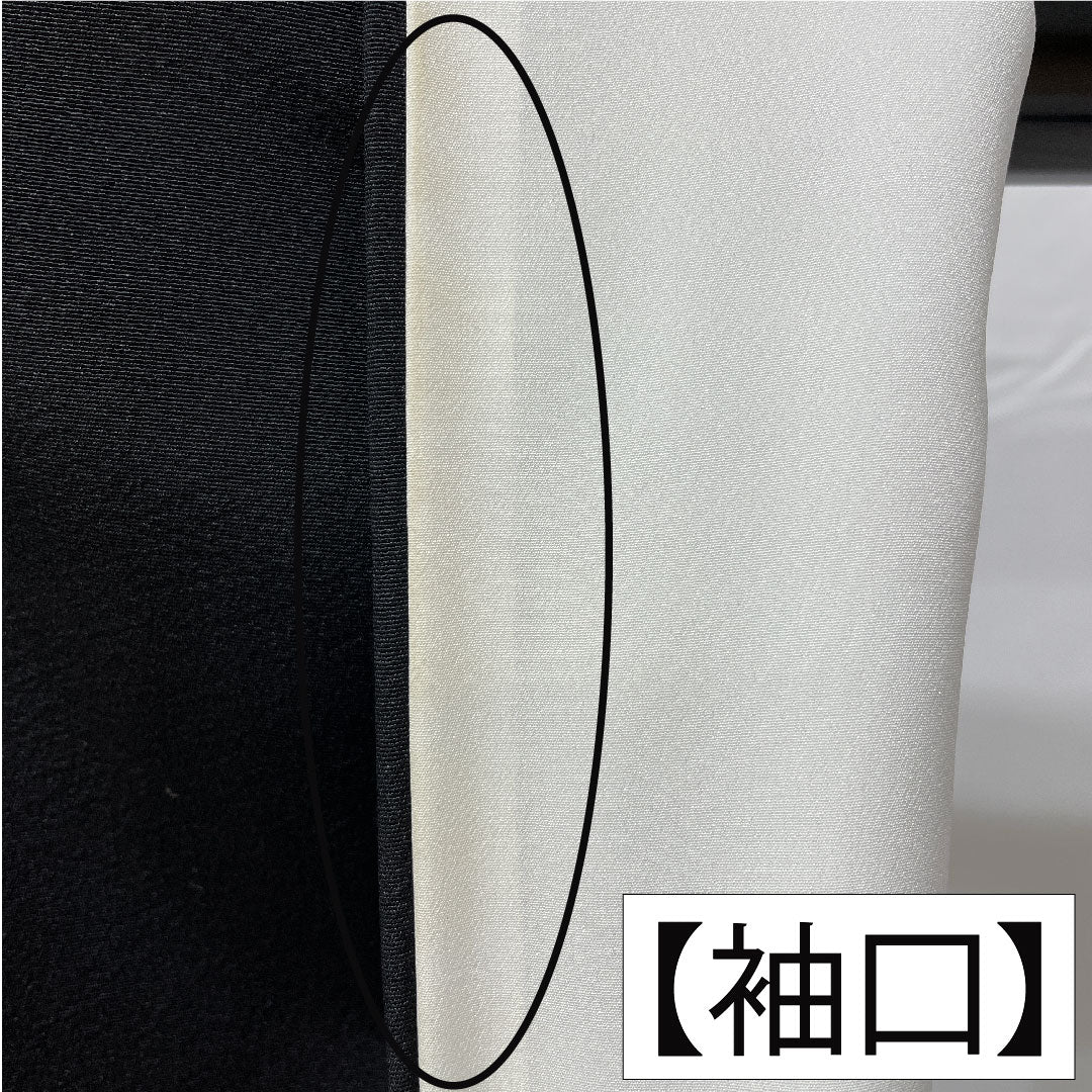 黒留袖 正絹 身丈162cm 裄丈68cm 袷 京友禅 割付文様 鳳凰 五つ紋 五三桐 Aランク 黒系 1111001733410