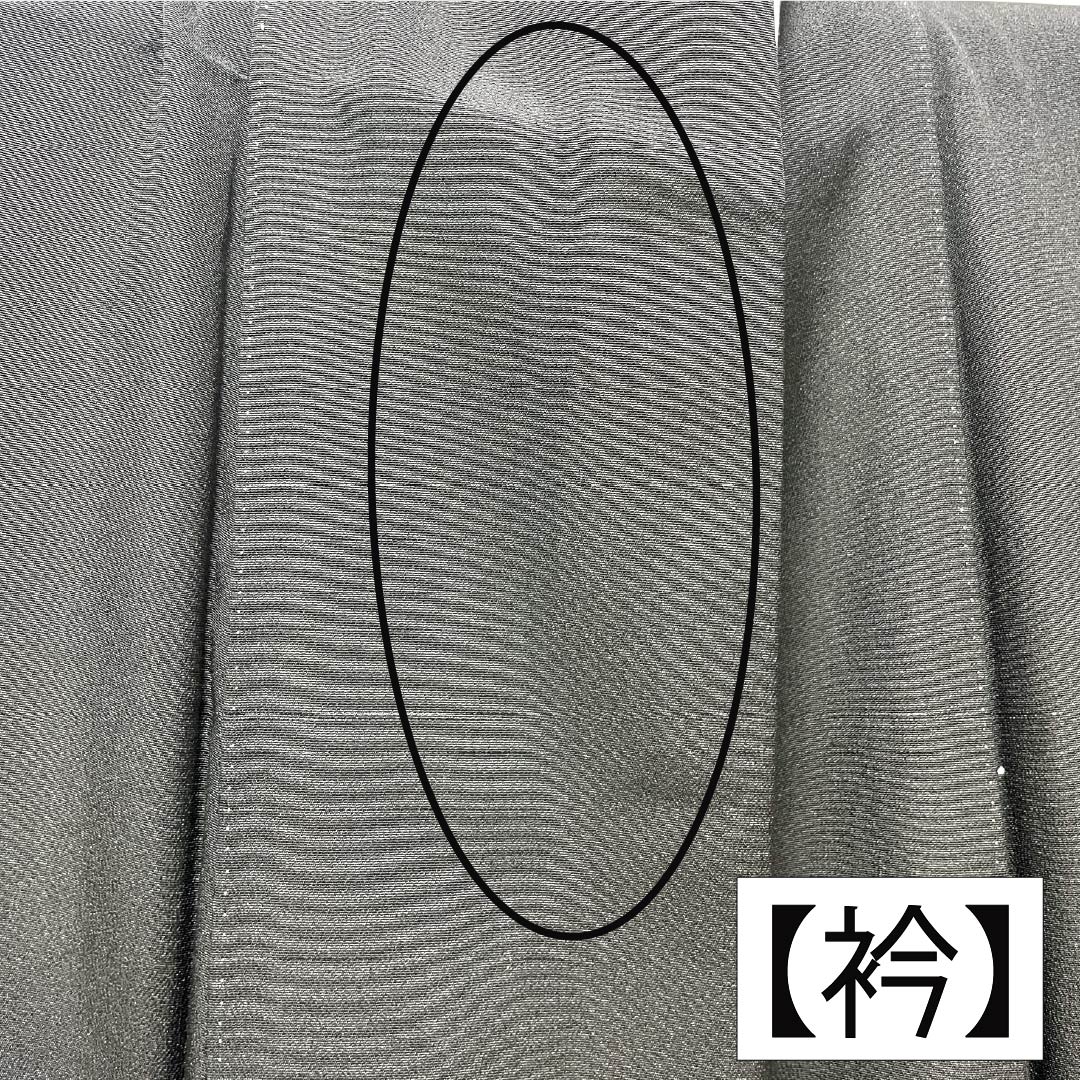 Black Tomesode (Japanese Kimono) - Pure Silk, Grade A, Length 167cm, Sleeve Length 67.5cm, Lined, Kyoto Yuzen, Five Crests, Chūin Gosan Paulownia, Crane, Pine, Hagi, Wave, Five Crests, Black, 1111002053510
