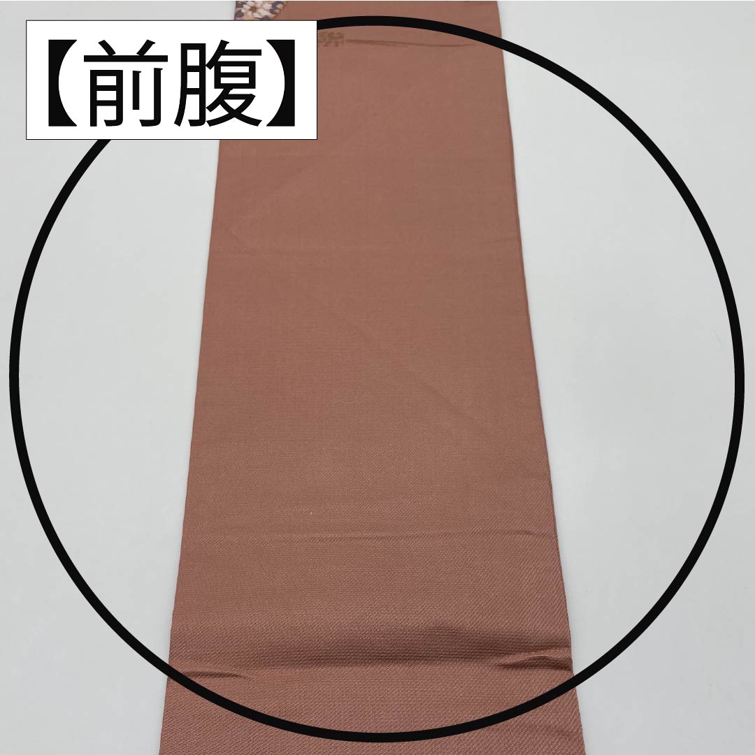 名古屋帯 正絹 Aランク 似桃色(にせももいろ) 櫛 かんざし 帯丈348cm 六通 セミフォーマル ピンク系 1124010693313 名古屋仕立て