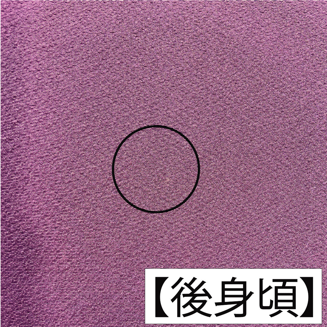Plain color, pure silk, length 158.5cm, sleeve length 66cm, ancient purple, plain color, one crest, two-ply pattern with a circle around it, lined, A rank, purple, 1114001723320
