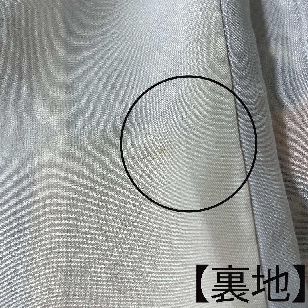Homongi, pure silk, lined, length 168cm, sleeve length 63.5cm, deep bellflower color, Kyoto Yuzen, chrysanthemum, plum, A rank, navy blue, 1112003393518