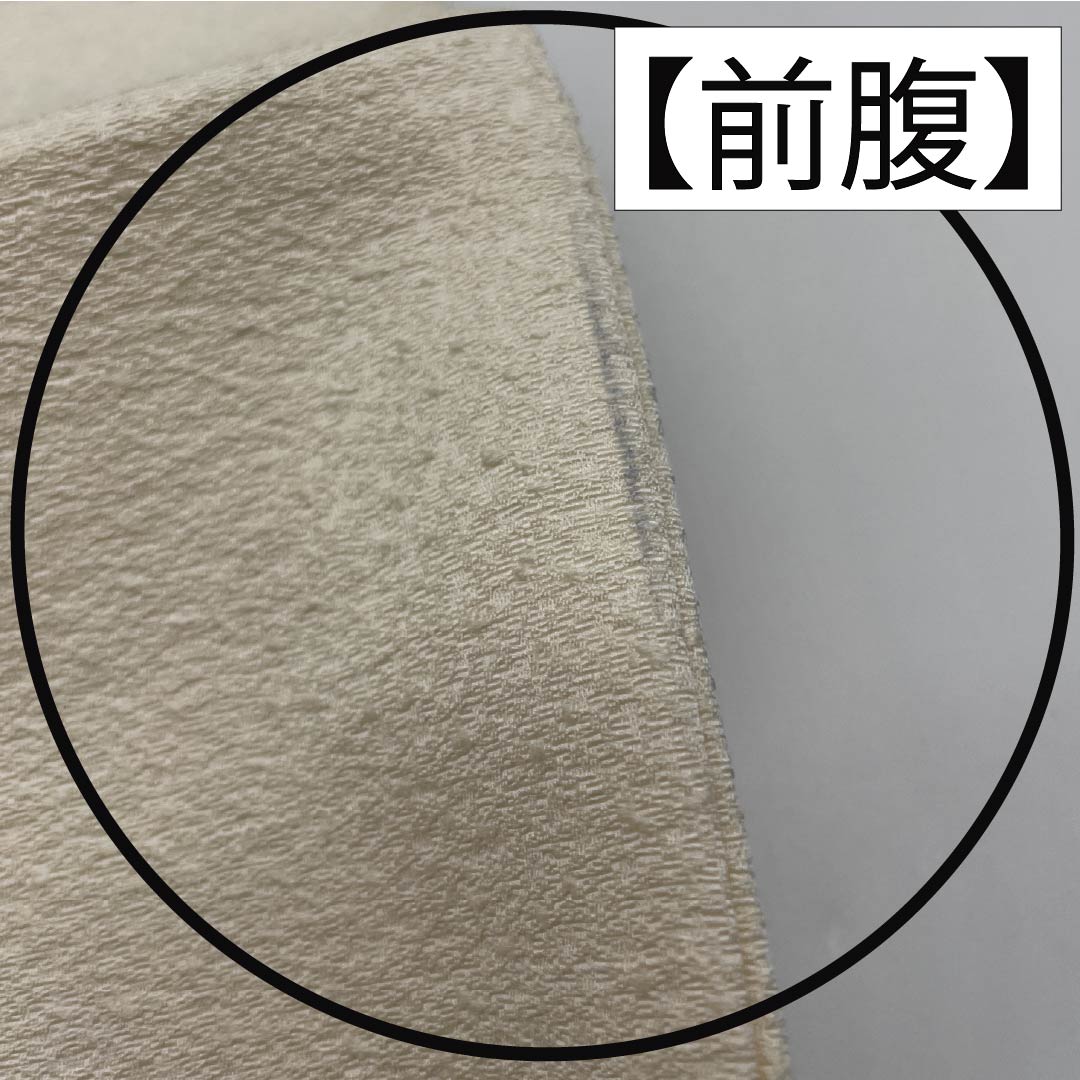 名古屋帯 乳白色色(にゅうはくしょくいろ) 作家物 辻ヶ花 帯丈357cm 正絹 Bランク ポイント柄 セミフォーマル 白系 1124008384311 名古屋仕立て